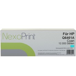 NexoPrint Tonerkartusche cyan f&#252;r HP Q6461A 