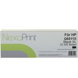 NexoPrint XL Tonerkartusche schwarz f&#252;r HP Q6511X (11A) 