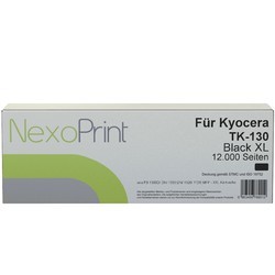 NexoPrint XL Tonerkartusche f&#252;r Kyocera TK-130 