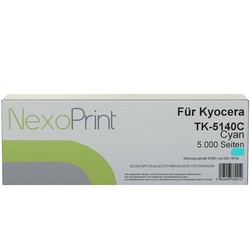 NexoPrint Toner cyan f&#252;r Kyocera TK-5140C 