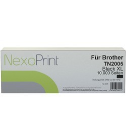 NexoPrint XXXL Tonerkartusche schwarz f&#252;r Brother TN2005 