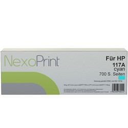 NexoPrint Tonerkartusche Cyan f&#252;r 117A 