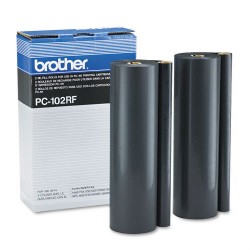 Brother 2x Thermotransferrollen <span class="itemid">PC102RF</span>